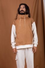 Camiseta com Botões de Coco